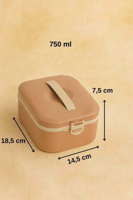 Hermia Caja de Almacenamiento con Aislamiento al Vacío 750 ml Rosa Hermia Caja de Almacenamiento con Aislamiento al Vacío 750 ml Rosa